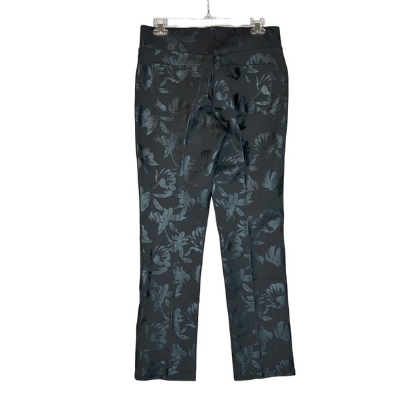 NWOT Soft Surroundings Womens Size Small Twilight Floral Printed‎ Legging Pants - Picture 3 of 6